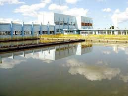 Estação de tratamento de água industrial